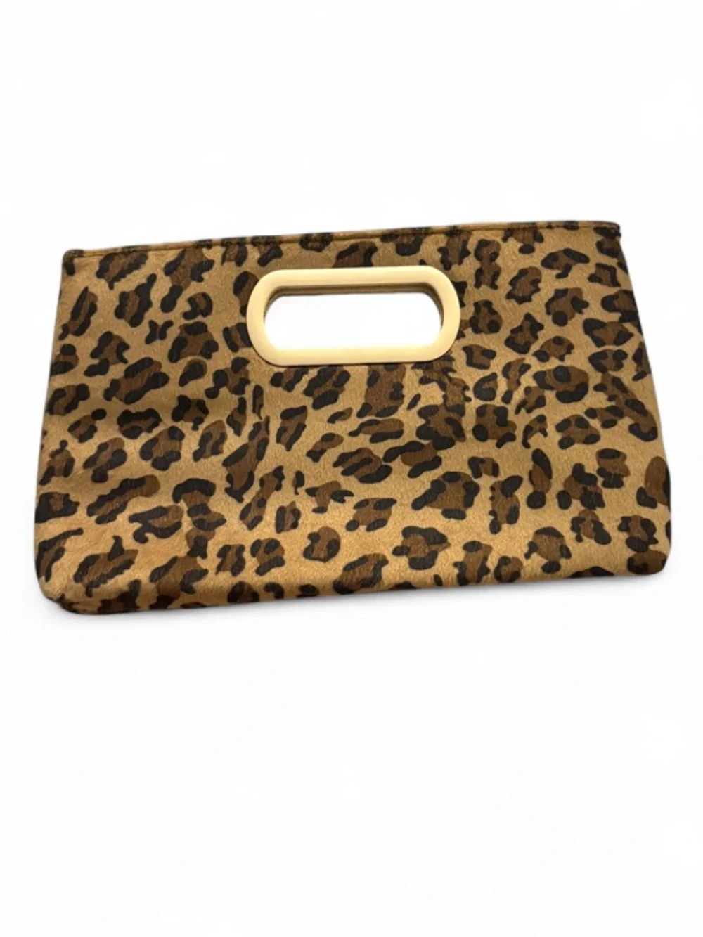 JNB Leopard Print Handheld Clutch